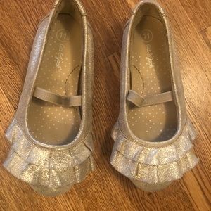 Size 11 Cat Jack girls shoes.